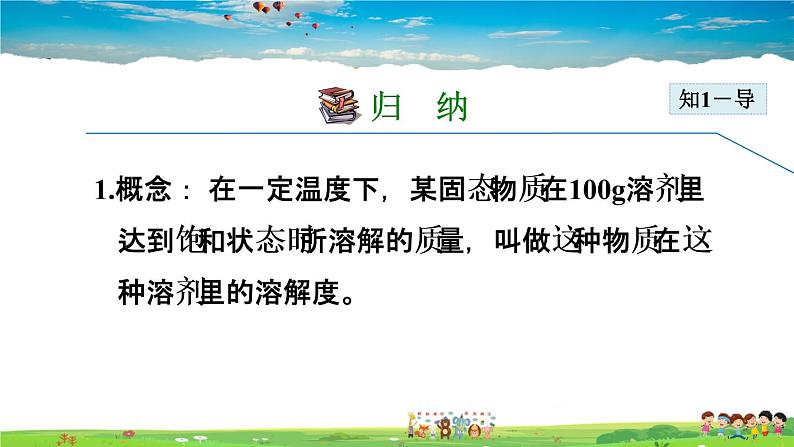 人教版化学九年级下册 9.2.2 溶解度【课件+素材】07