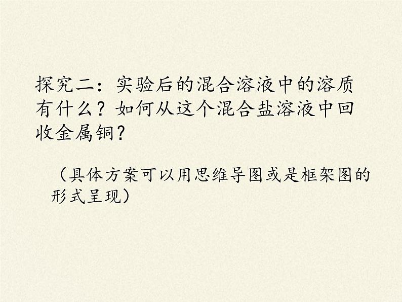 鲁教版(五四制)化学九年级全一册 4.2 金属的化学性质(4)(课件)第6页