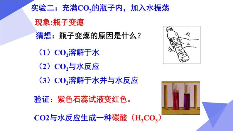 人教版（五四制）八年级全一册化学 第六单元 课题3 二氧化碳和一氧化碳 (2)（课件）04