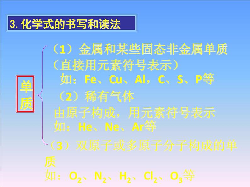 人教版(五四制)八年级全一册化学 第四单元 课题4 化学式和化合价(课件)第6页