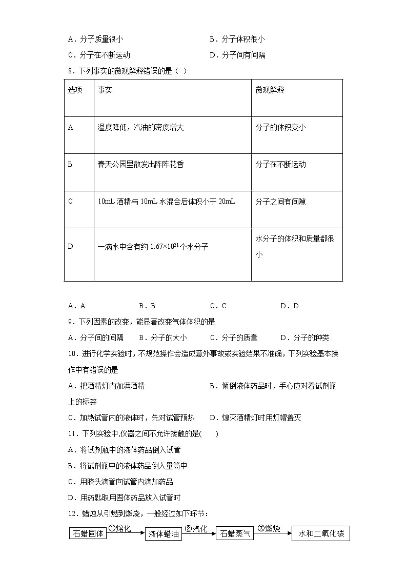山东省德州市平原县2021-2022学年九年级上学期期中化学试题(word版含答案)第2页