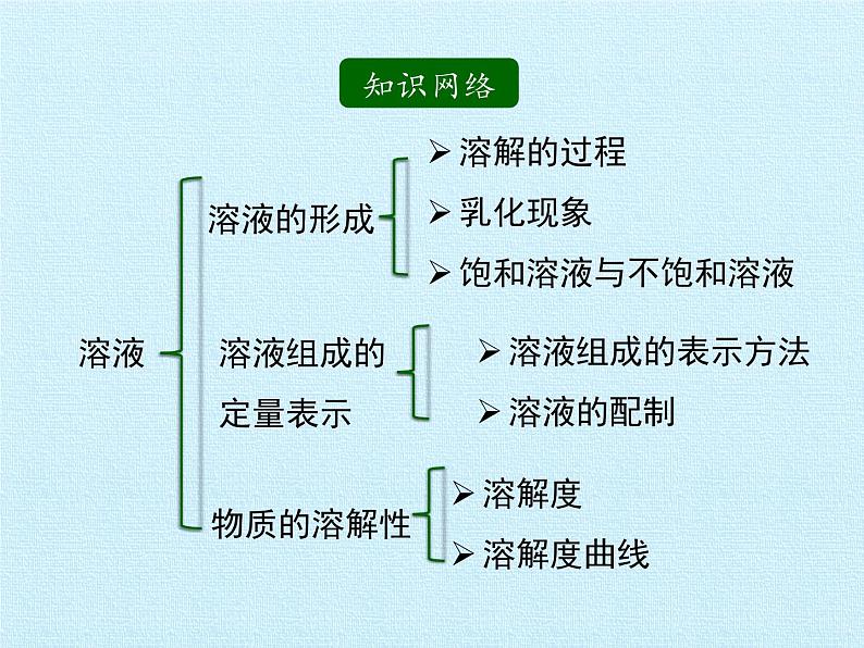 鲁教版(五四制)化学九年级全一册 第一单元 溶液 复习(课件)第2页
