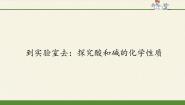 鲁教版 (五四制)九年级全册第二单元 常见的酸和碱到实验室去：探究酸和碱的化学性质教学演示课件ppt