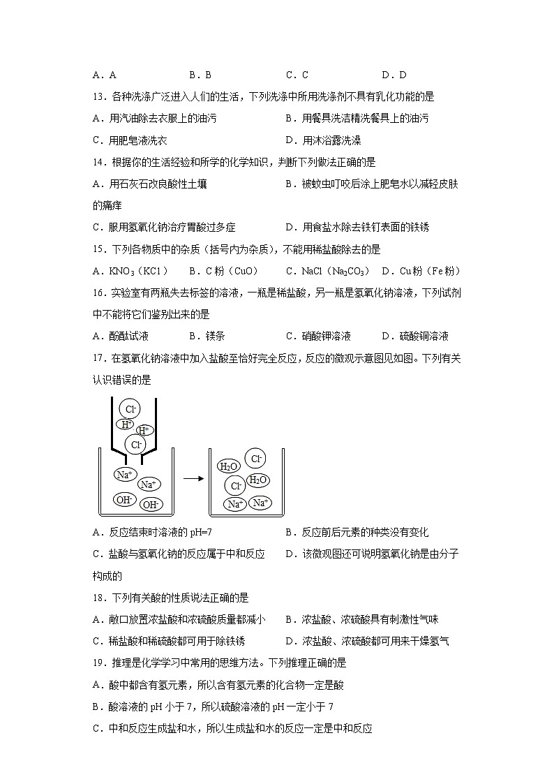 山东省淄博市临淄区2021-2022学年九年级上学期期中化学试题(word版含答案)03