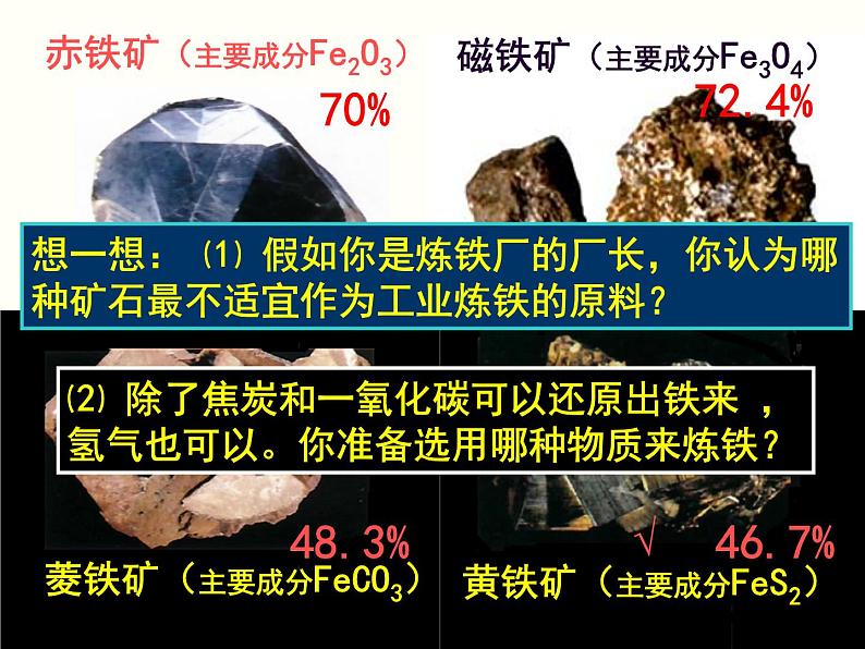 人教版初中化学九下《第八单元 课题3 金属资源的利用和保护》课件PPT第6页