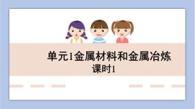 初中化学仁爱湘教版九年级下册单元1 金属材料与金属冶炼教学课件ppt