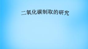 初中化学人教版 (五四制)八年级全册课题2 二氧化碳制取的研究教学演示课件ppt