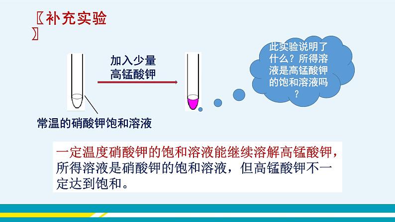 第九单元 课题2《溶解度》(第1课时)第8页