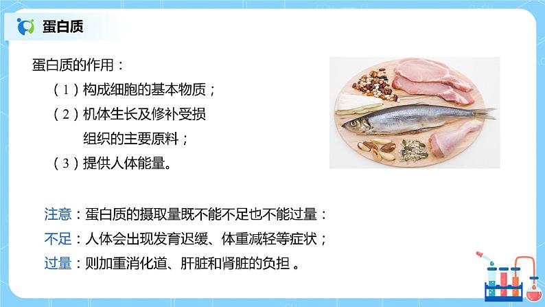 化学人教版九年级下册第十二单元课题1《人类重要的营养物质》课件第7页