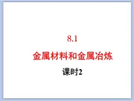 仁爱湘教版九下化学 8.1《金属材料与金属冶炼》第二课时 (共24张PPT)