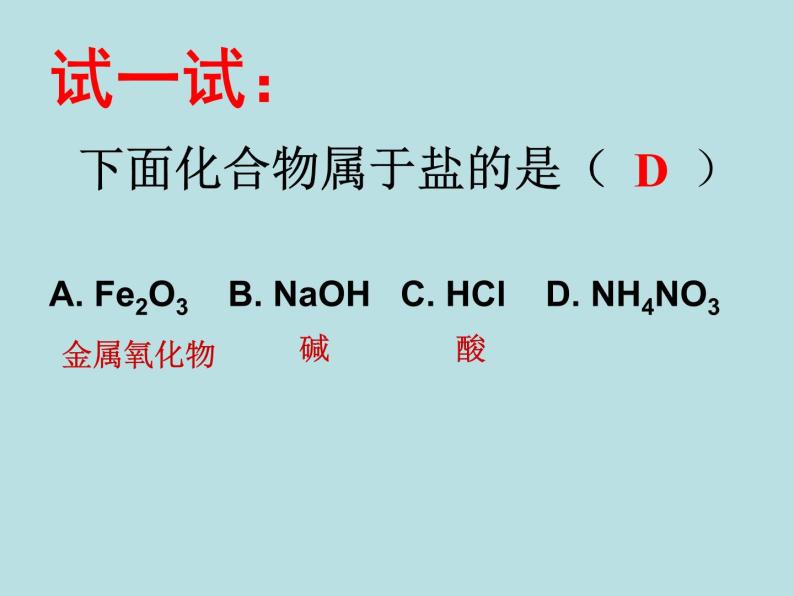 人教版初中化学九下《第11单元 盐 化肥》课件PPT03