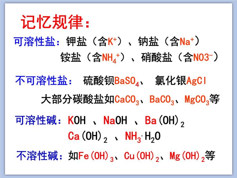 沪教版化学九年级下册 第7章 应用广泛的酸、碱、盐 第3节 几种重要的盐（2） 课件04