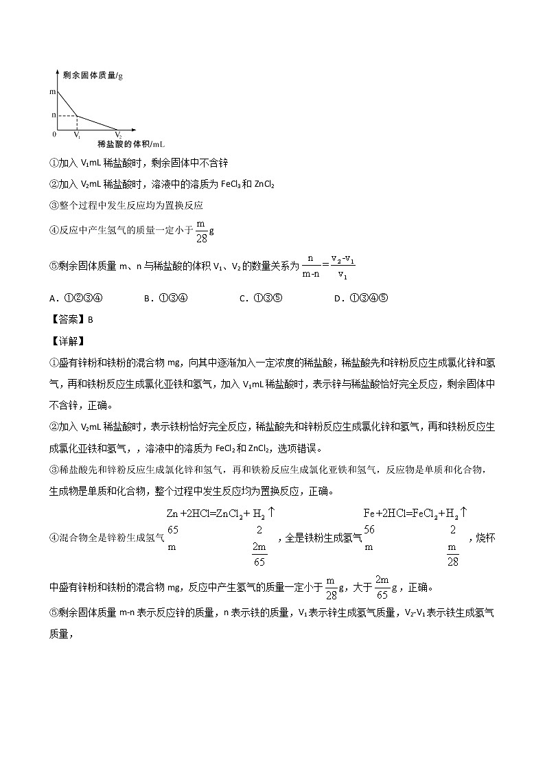 2021中考化学分类汇编(精简版)——专题23 化学计算第2页