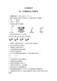 期末复习训练卷--2021-2022学年九年级化学人教版上册