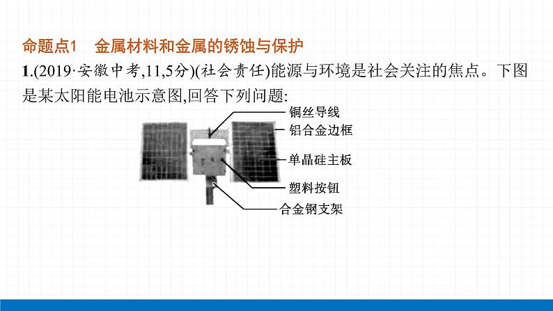 2022届初中化学一轮复习 第八单元 金属和金属材料 课件第4页