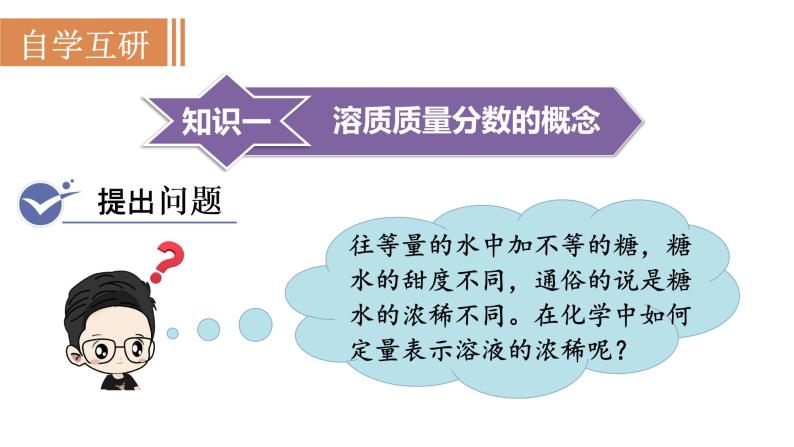 人教版九年级化学下册 9.3.1溶质的质量分数 课件03