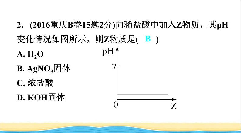 中考化学总复习一轮复习第一单元常见的物质第6讲常见的酸和碱课件第3页