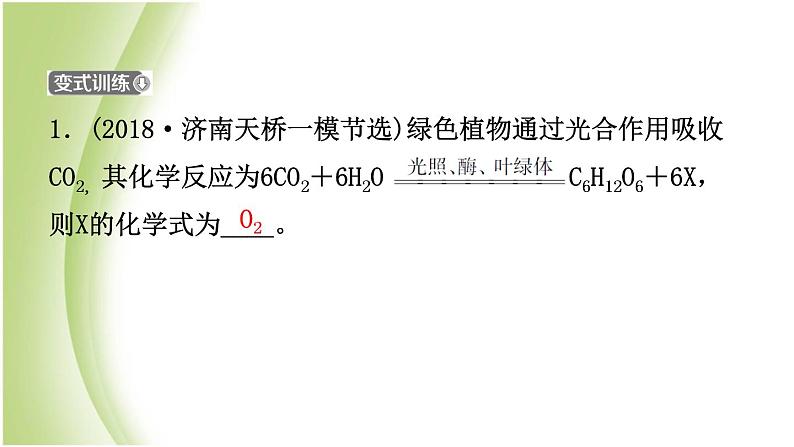 山东省济南市中考化学总复习第六讲定量研究化学反应课件第4页