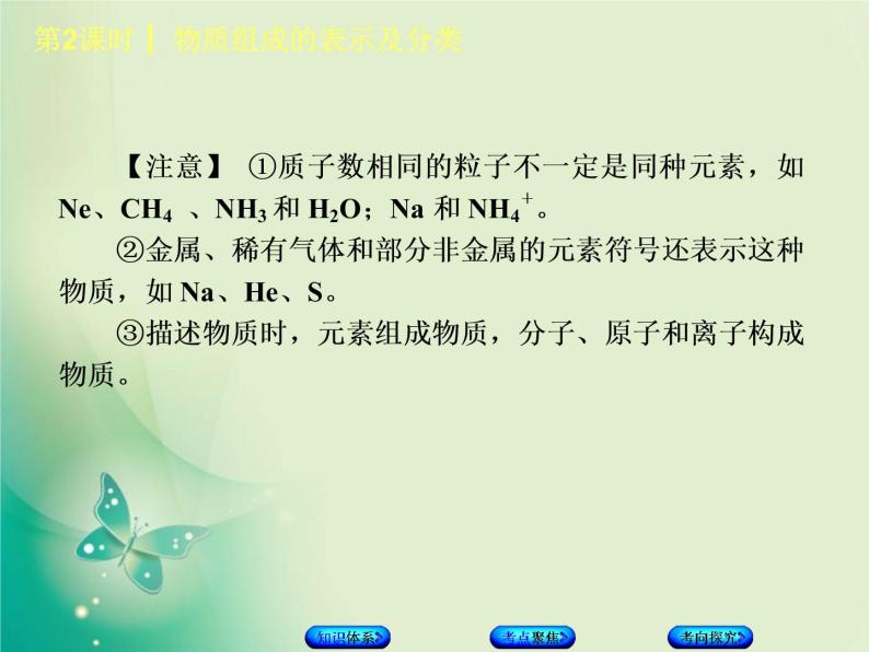 北京专版中考化学基础复习一物质构成的奥秘第2课时物质组成的表示及分类课件05