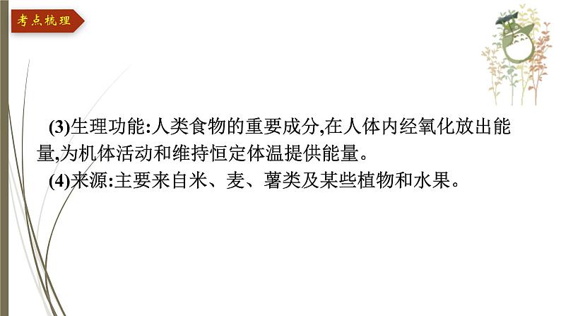 人教版中考化学一轮复习课件第十二单元 化学与生活第8页