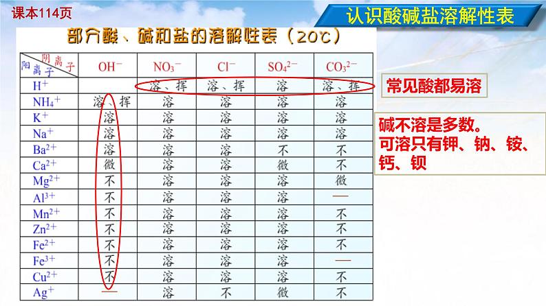 11.1复分解反应发生的条件九年级化学人教版下册课件PPT第7页