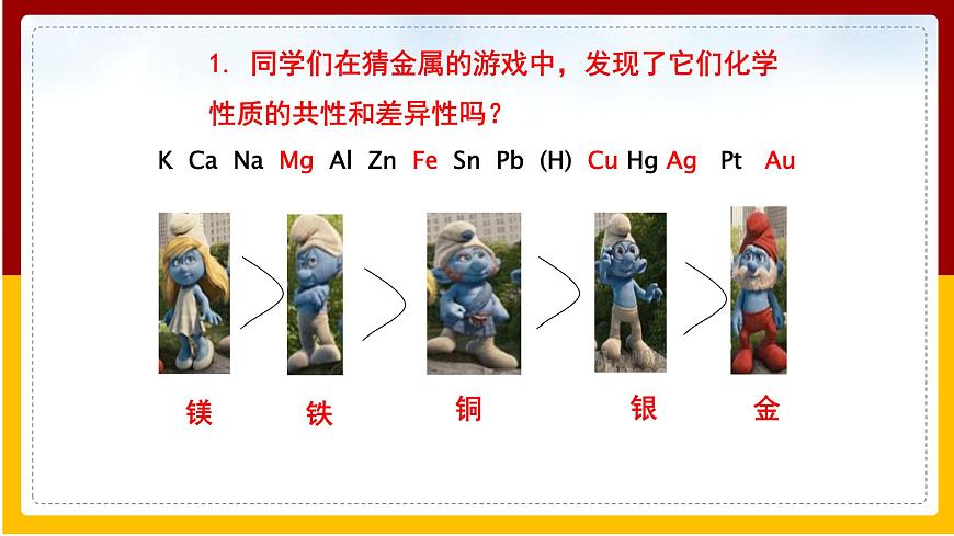 人教版 九年級下冊 第8單元 金屬和金屬材料 第2課 金屬的化學性質(zhì)(第2課時)課件PPT第5頁