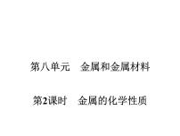 2022年人教版化學(xué)中考專題訓(xùn)練  第8單元　金屬和金屬材料 第2課時(shí)　金屬的化學(xué)性質(zhì)課件PPT