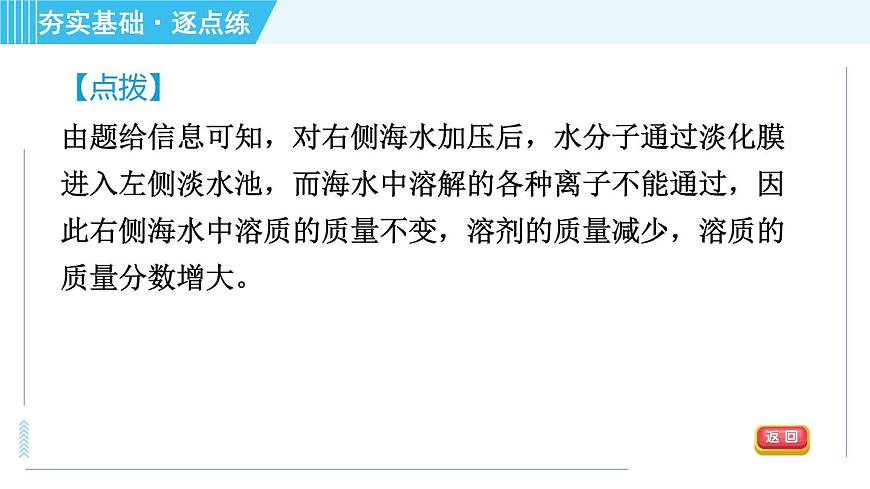 魯教五四版九年級全一冊化學(xué) 第3單元 3.1 海洋化學(xué)資源 習(xí)題課件第8頁