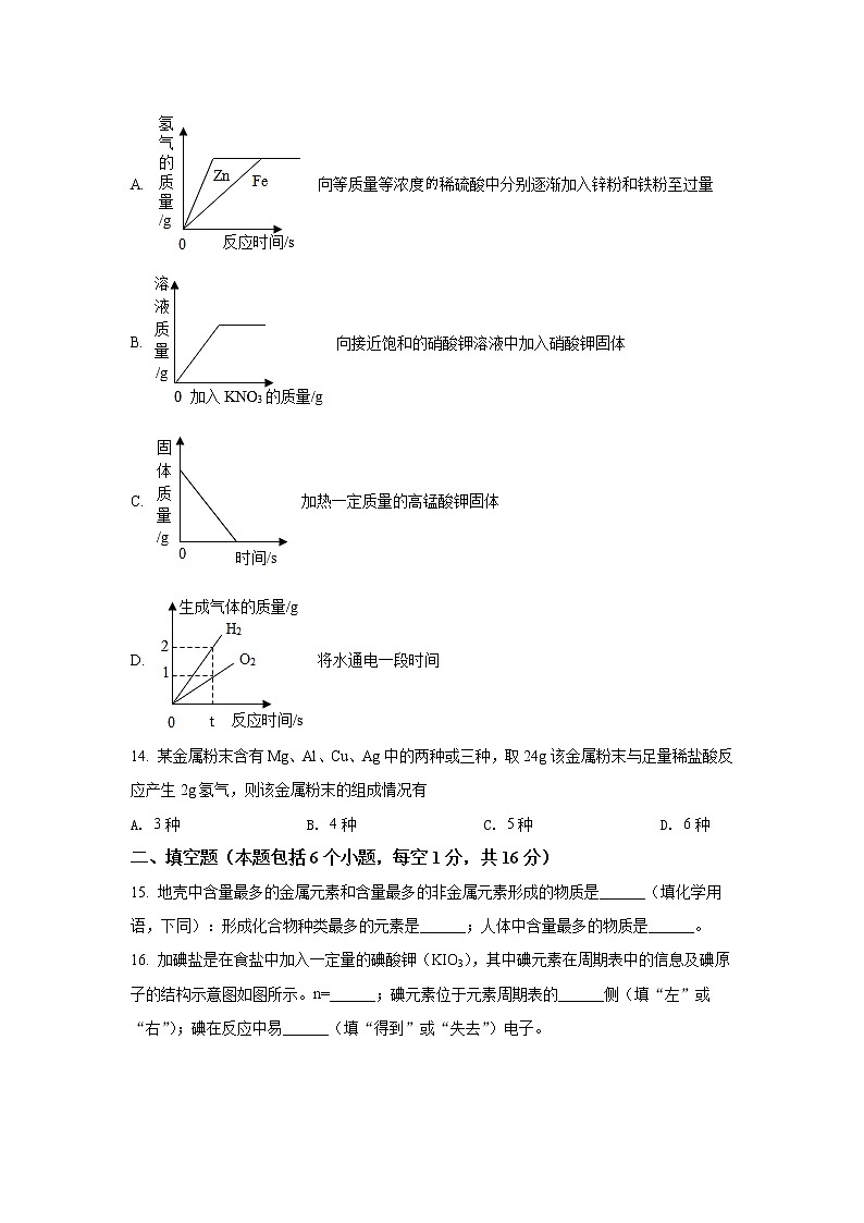 河南省濮阳市2021-2022学年九年级上学期期末化学试题(文字版,含答案)第3页