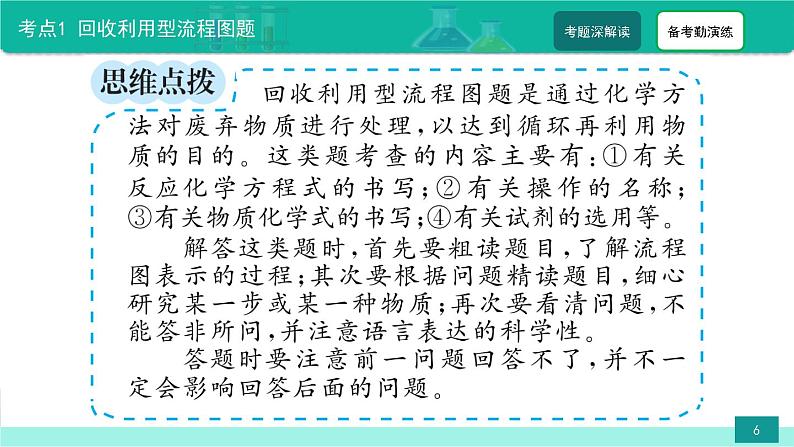 第5讲 中考化学流程图题-备战2022年中考化学二轮复习热点难点专题精品课件06