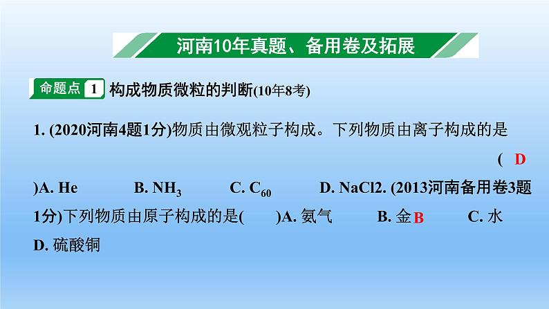 2022中考一轮单元复习 03.第三单元 物质构成的奥秘课件PPT第4页