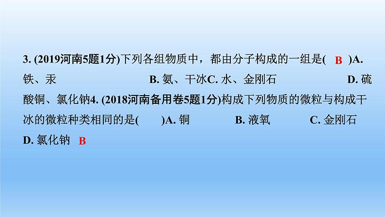 2022中考一轮单元复习 03.第三单元 物质构成的奥秘课件PPT第5页