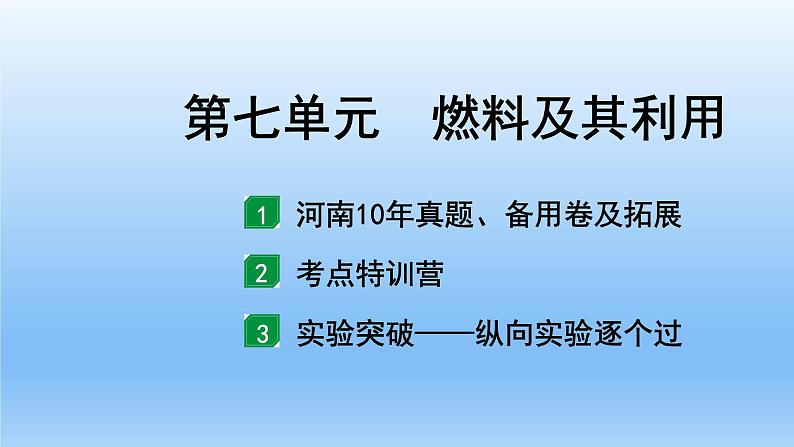 2022中考一轮单元复习 07.第七单元 燃料及其利用课件PPT第3页