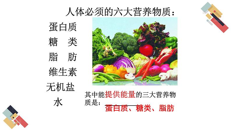 8.3 蛋白质 维生素(课件+教案+练习+导学案)06