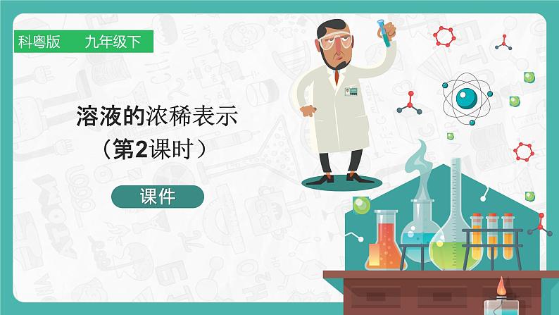 7.3 溶液的浓稀表示(第2课时)(课件+教案+学案+练习)01