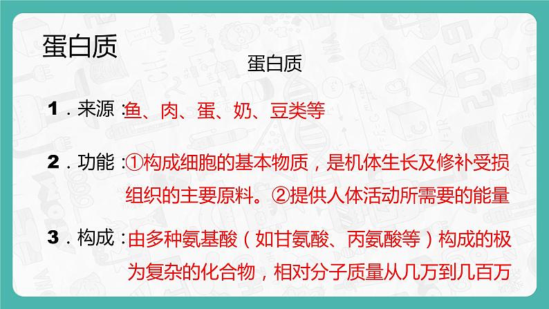 12.1 人类重要的营养物质(课件+教案+学案+练习)07