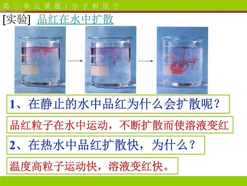 人教版九年级化学第3单元课题1分子和原子 课件04