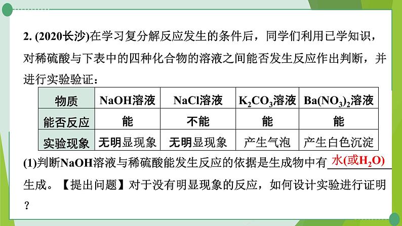 2022年中考化学二轮复习专题12无明显现象的探究课件PPT第4页