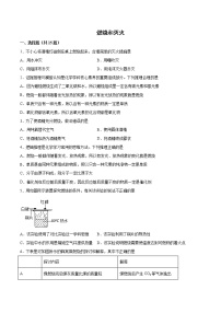 2022年中考化学二轮复习提升卷——燃烧和灭火