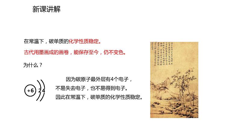 2021-2022学年度人教版九年级化学上册课件6.1.2 碳单质的化学性质第3页