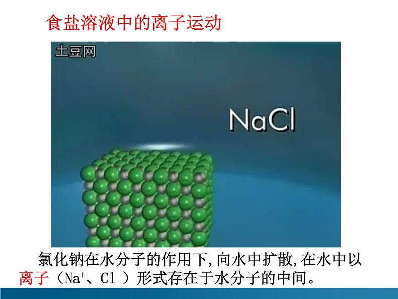 初中化学人教版九年级下册 课题1溶液的形成6 课件第7页