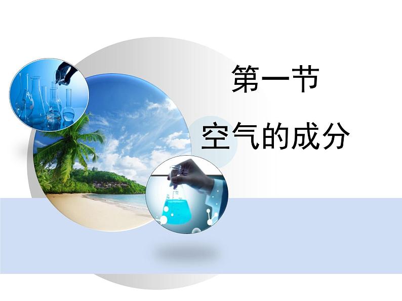 鲁教版(五四制)八年级化学 4.1空气的成分 课件第1页