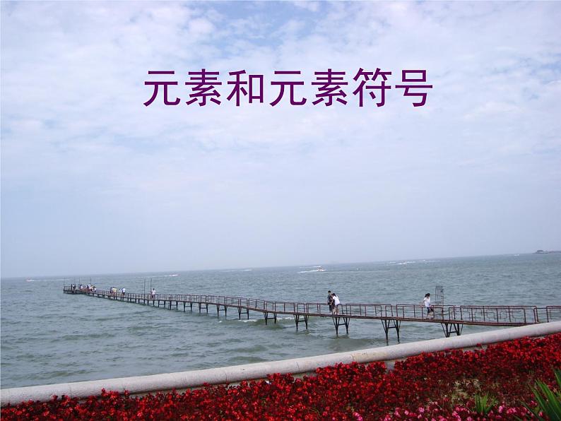 鲁教版(五四制)八年级化学 3.2元素 课件第1页
