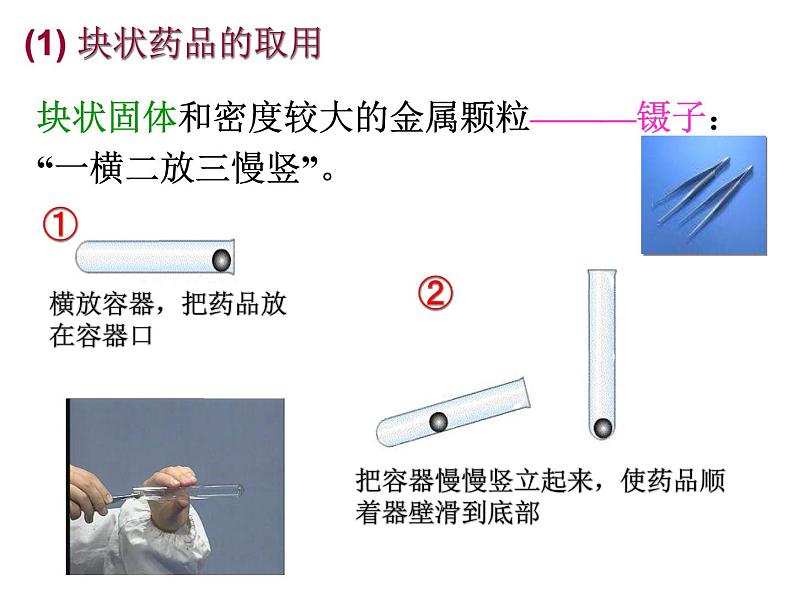 鲁教版(五四制)八年级化学 到实验室去:化学实验基本技能训练(一) 课件第6页