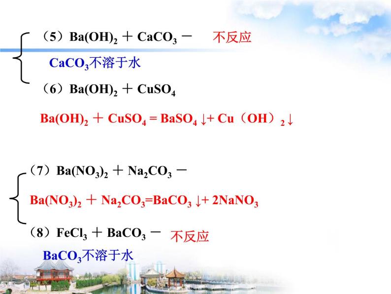 沪教版九下化学 7.2.4复分解反应及其应用 课件05