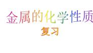 初中化学北京课改版九年级下册第10章 金属综合与测试复习ppt课件