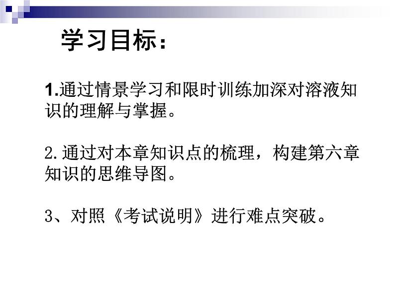 沪教版九下化学 6.6溶解现象 整理与归纳 课件第2页