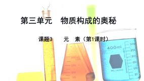 人教版 (五四制)八年级全册课题3 元素图文课件ppt