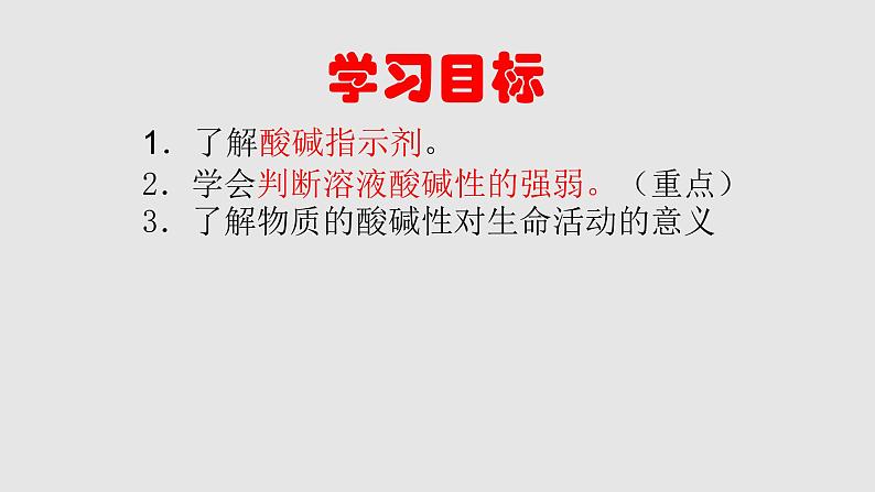 鲁教版九年级下册化学 7.3溶液的酸碱性 课件03