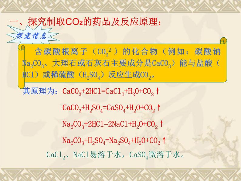 人教版(五四制)八年级全册化学 6.2 二氧化碳制取的研究 课件04